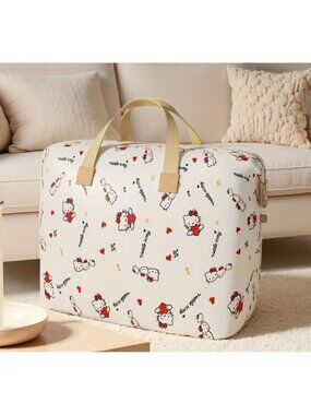 Hello Kitty XL Storage & Travel Bag Large‑Capacity Clothes/Blanket Organizer